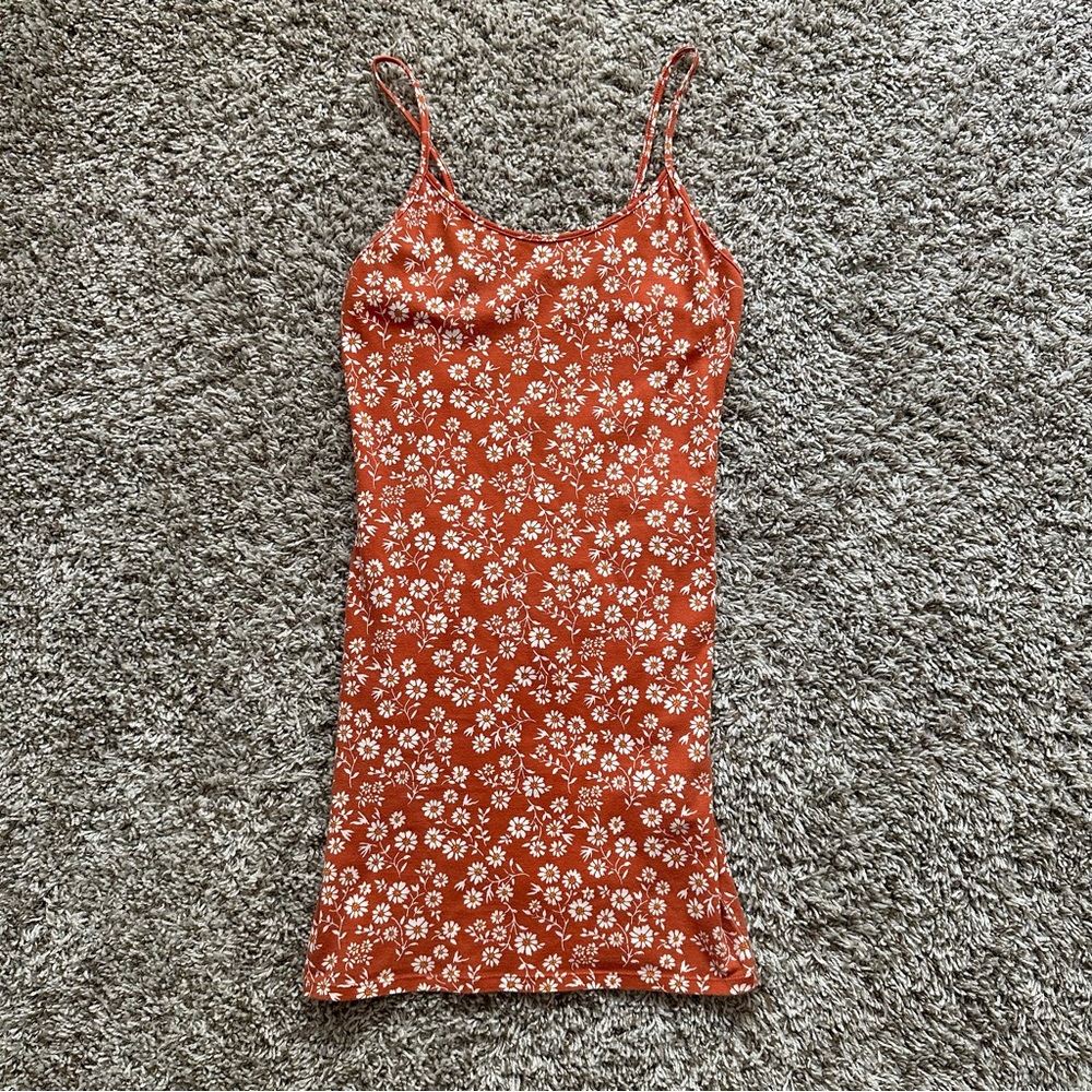 Summery Floral Bodycon Dress